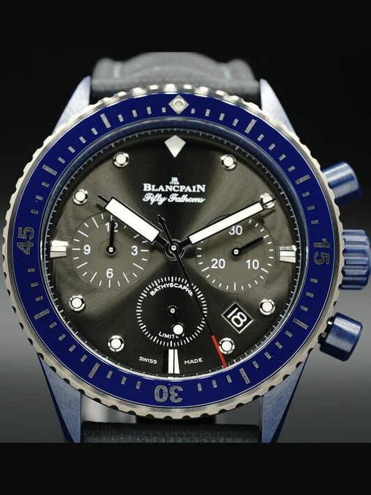 Blancpain 5200-0310-G52-A Fifty Fathoms Bathyscaphe Chronographe Flyback Ocean Commitment