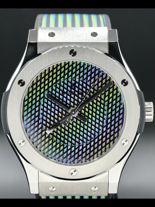 Hublot 511.NX.8900.VR.CZD19 Classic Fusion Cruz Diez Titanium 45mm