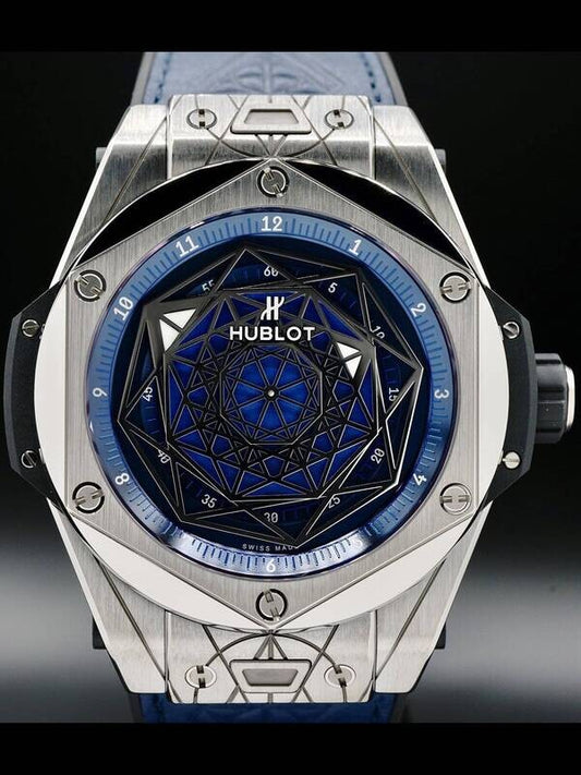 Hublot 415.NX.7179.VR.MXM18 Big Bang Sang Bleu Titanium Blue 45mm