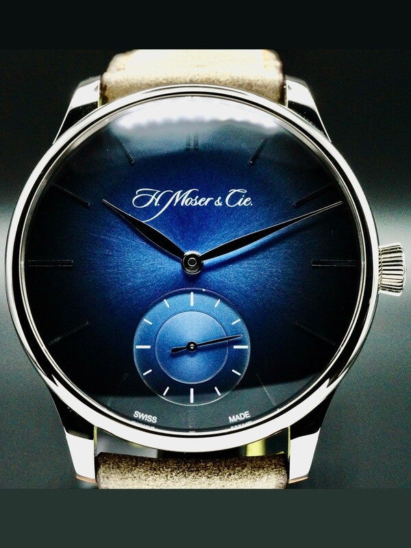 H. Moser and Cie. 2327-0203 Venturer Small Seconds XL Funky Blue